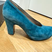 Scarpe verde petrolio
