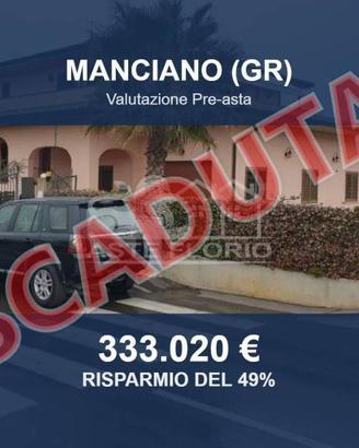 Immobile in asta di 331 m² con box auto a Manciano