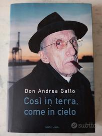 Libro 'Così in terra come in cielo' -  Don Gallo