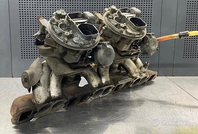 COPPIA CARBURATORI MERCEDES W113/W114 CON COLLETTO
