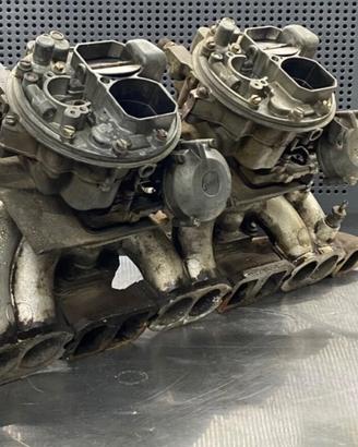 COPPIA CARBURATORI MERCEDES W113/W114 CON COLLETTO