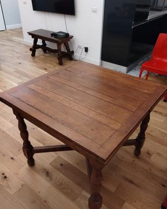 tavolo arte povera massello primi 900