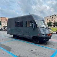 Motorhome hymer mercedes