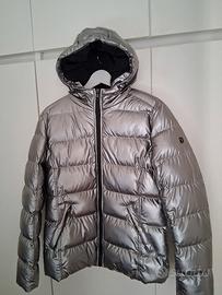 Piumino marca Brugi grigio/argento tg46