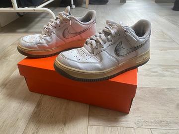 Air Force 1 bianche e beige taglia 43