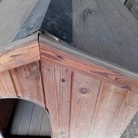 cuccia per cani di grossa taglia in legno massello