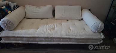 divano/letto in ferro battuto