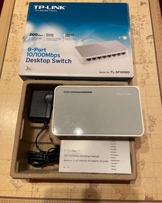 TP-Link TL-SF1008D Switch di Rete 8 Porte 10/100/M