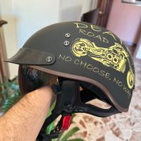 ✅️ CASCO MOTO HARLEY DAVIDSON CON GUANTI DA MOTO