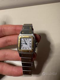 Orologio Cartier Santos "Galbée" Vintage anni '80