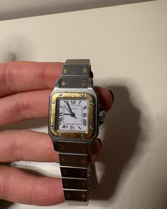 Orologio Cartier Santos "Galbée" Vintage anni '80