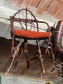 Set di 2 sedie legno