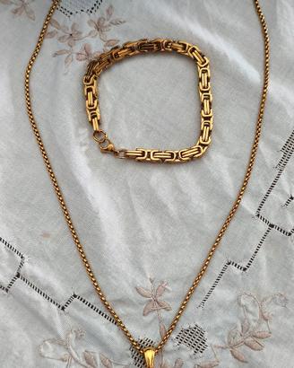 collana con bracciale 
