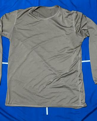 Milliken Military Olive Long Sleeve Base Layer