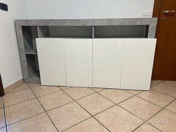 Complemento d arredo a 4 ante stile moderno