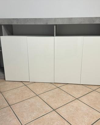 Complemento d arredo a 4 ante stile moderno