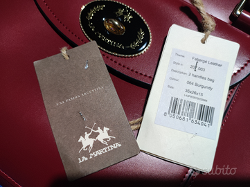 Borsa in pelle La Martina