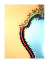 Specchio da parete barocco moderno con consolle