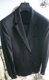 Completo Prada uomo, taglia 48, in fresco di lana