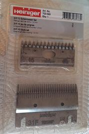 Lame per tosatrice Heinger 31F/15