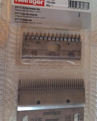 Lame per tosatrice Heinger 31F/15