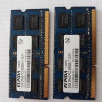 2 schede ram da 2 gb