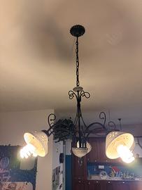 Set di 2 lampade vintage
