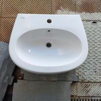 Lavabo sospeso in ceramica Pozzi Ginori EGG 65