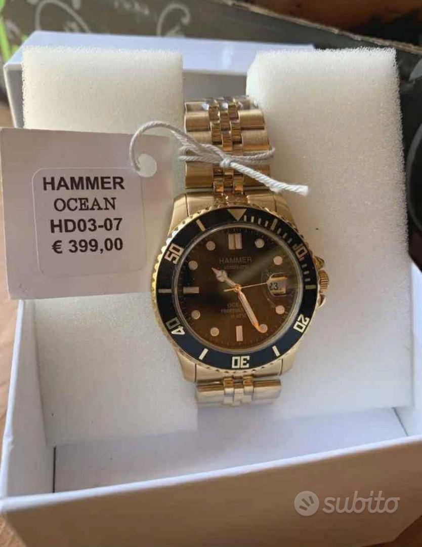 OROLOGIO HAMMER OCEAN HD03 07 AUTOMATICO SUB MARIN Abbigliamento e Accessori In vendita a Caserta