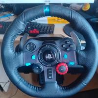 Volante Logitech G29 con pedaliera e supporto – Co