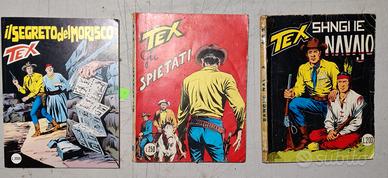 TEX - SERIE TRE STELLE -3 numeri Lire 200 250 3000