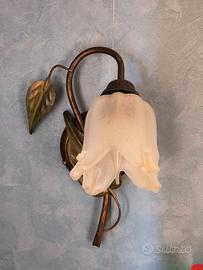 Applique, plafoniera e bastoni per tende