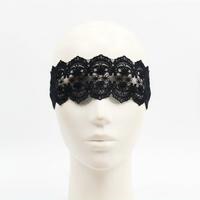 Benda Maschera in Pizzo Nero Sensuale ed Elegante
