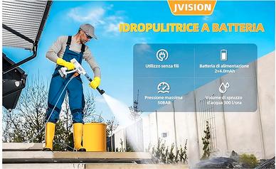 Idropulitrice a Batteria