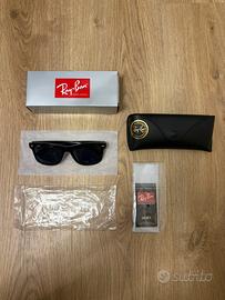 Ray-Ban RB2140 Wayfarer lenti nere 139 mm