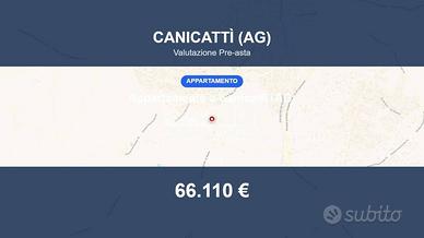 Immobile in asta di 70 m² con box auto a Canicattì