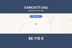 Immobile in asta di 70 m² con box auto a Canicattì