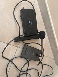 RCF Microfono senza fili e base microfonica