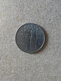 100 lire della Repubblica italiana 1965