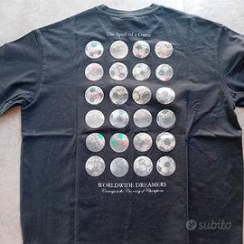 t-shirt worldwide dreamers taglia L con stampa pal