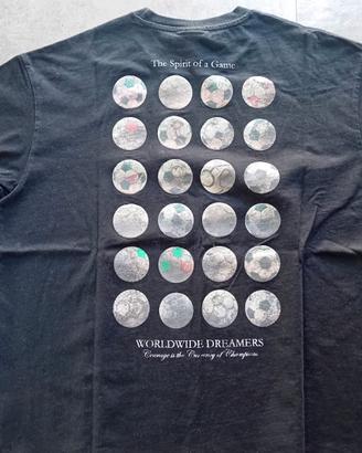 t-shirt worldwide dreamers taglia L con stampa pal