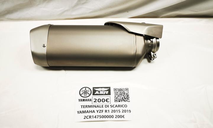 TERMINALE SCARICO ORIGINALE YAMAHA YZF R1 2015 201