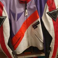 Giacca pelle moto Dainese. 
