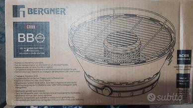 Barbecue portatile Bergner, senza fumo