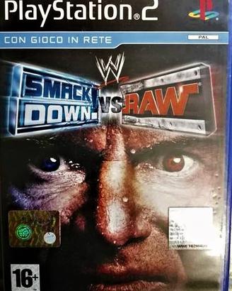 Gioco x play 2 SMACK DOWN vs RAW