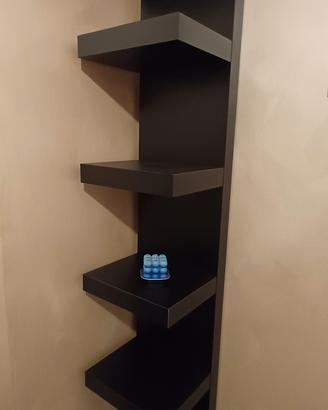 LIBRERIA VERTICALE IN LEGNO 