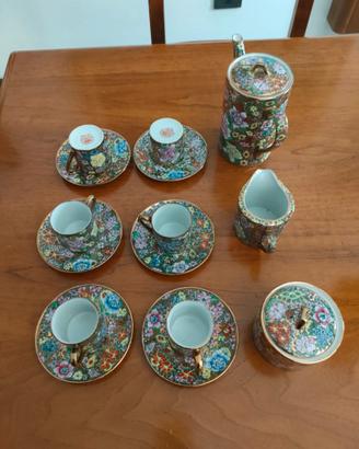 servizio da caffè/te in porcellana cinese