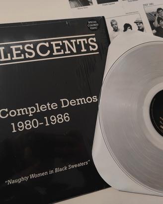 vinile 33 giri adolescents punk rock trasparente 