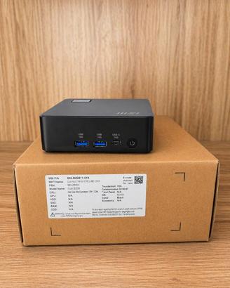 Mini PC MSI Cubi B209 – Intel Core Ultra 5 NUOVO -