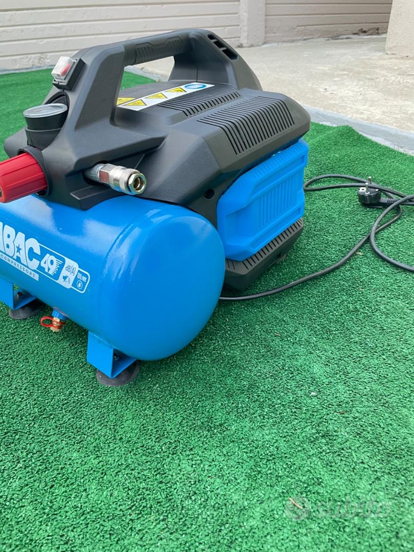 Compressore D'Aria Portatile ABAC EASE-AIR 6 - Silenzioso (49 DB), Senza Olio, Serbatoio 6L, 8 Bar, 0.75 Hp - Foto 10